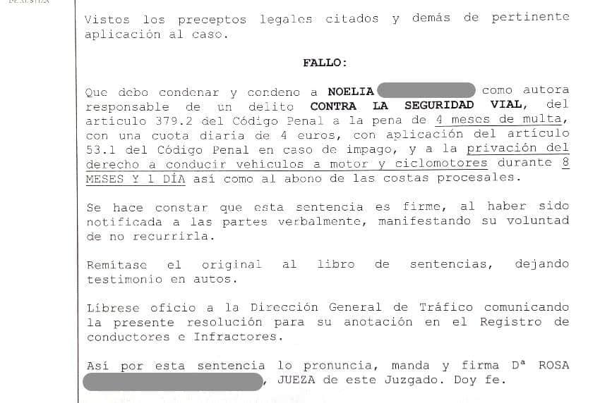 4-10-22-sentencia-alcoholemia-carballo abogado juicio rapido coruña